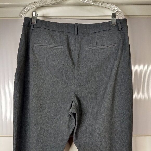 A New Day Heather Gray Career Work Stretch Curvy Size 14 NWT New Pants Slacks - Picture 5 of 9